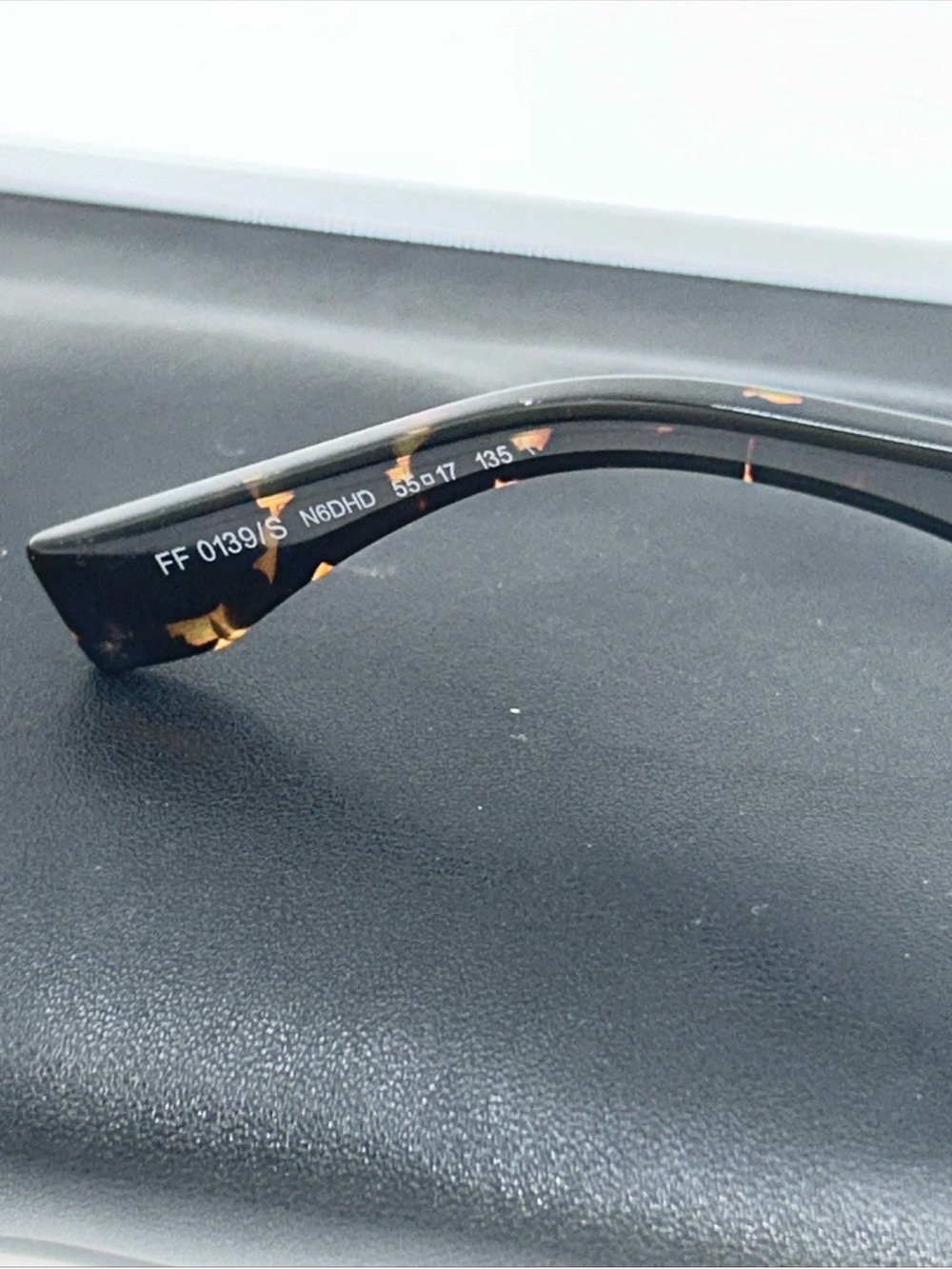 Fendi Special Edition Sunnies FF0139S N6DHD Havana Spotted Crystals Black & Case - Picture 7 of 13